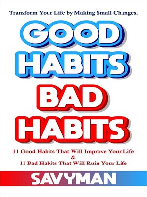 cover image of Good Habits Bad Habits